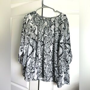 Snakeskin Blouse